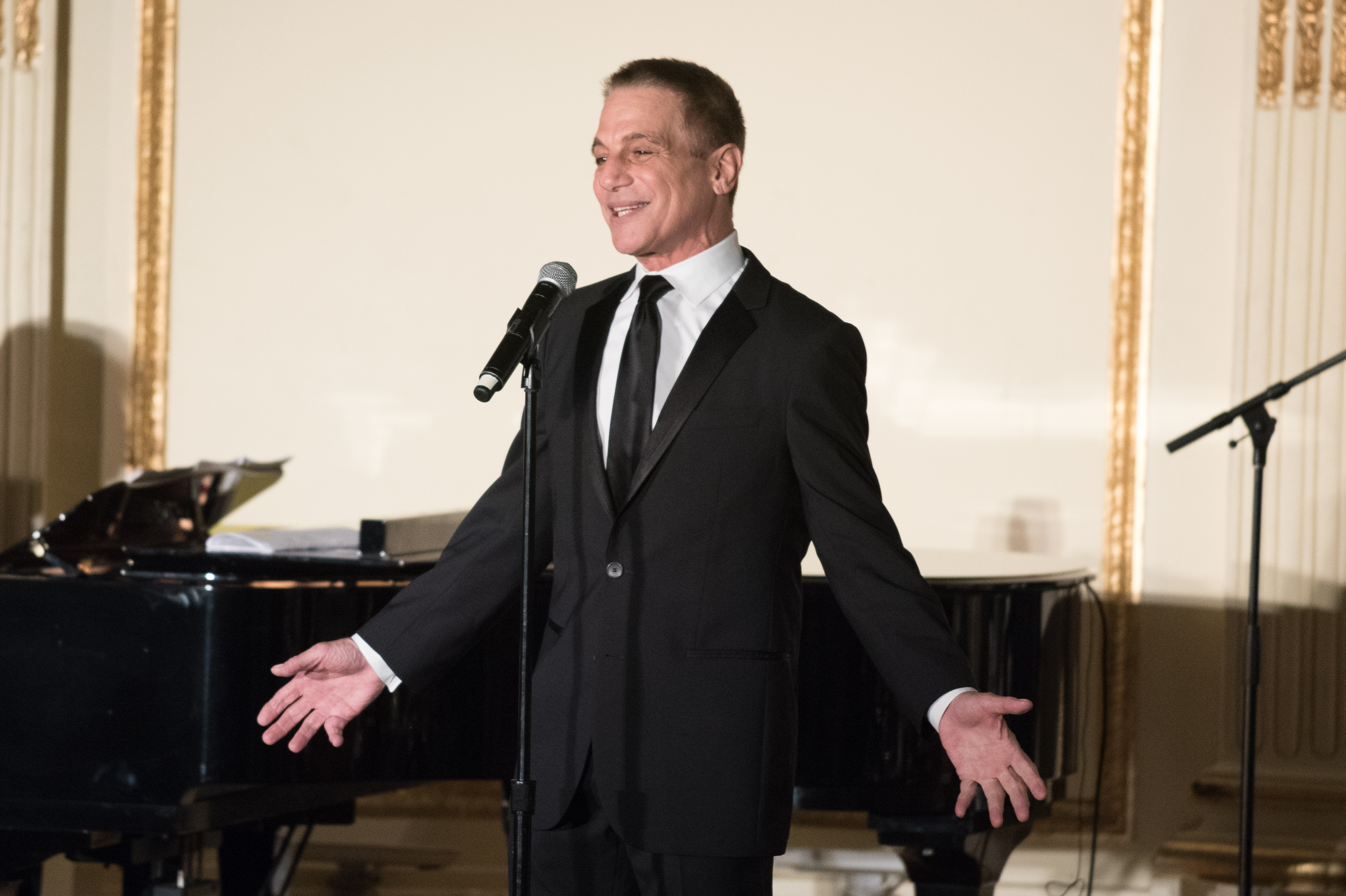 Tony Danza performs at PAL's 2016 Real Estate and Construction Luncheon